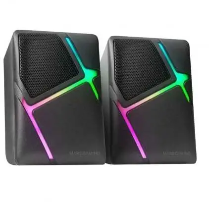 Ocasión Especial Altavoces Mars Gaming MS-H/ 10W/ 2.0/ Negro